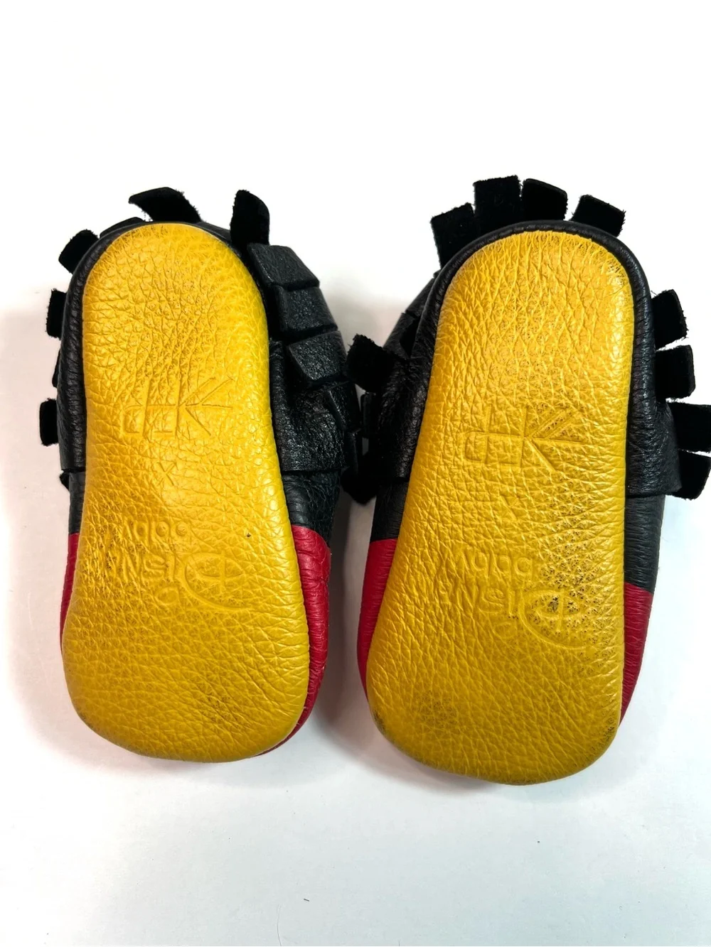 Freshly Picked Disney Baby Mickey Mouse Moccasins Size 3